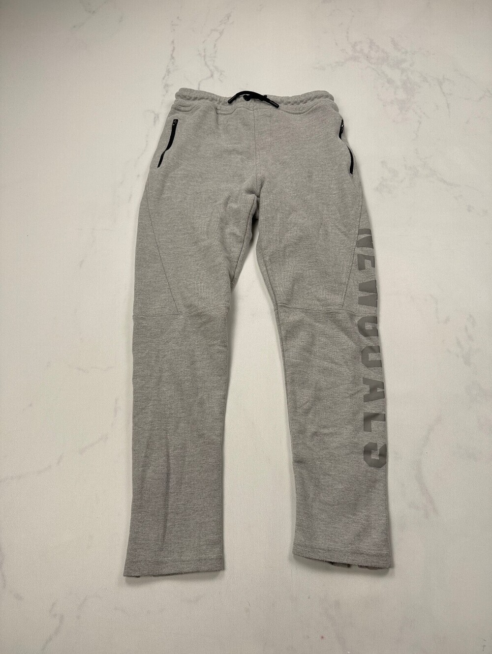 Zara New Goals Sweatpants Dove Gray 2010s Everyday Essential - Boys 13-14